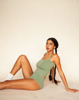 Rat Boi - Scoop Back Cami - Sage -