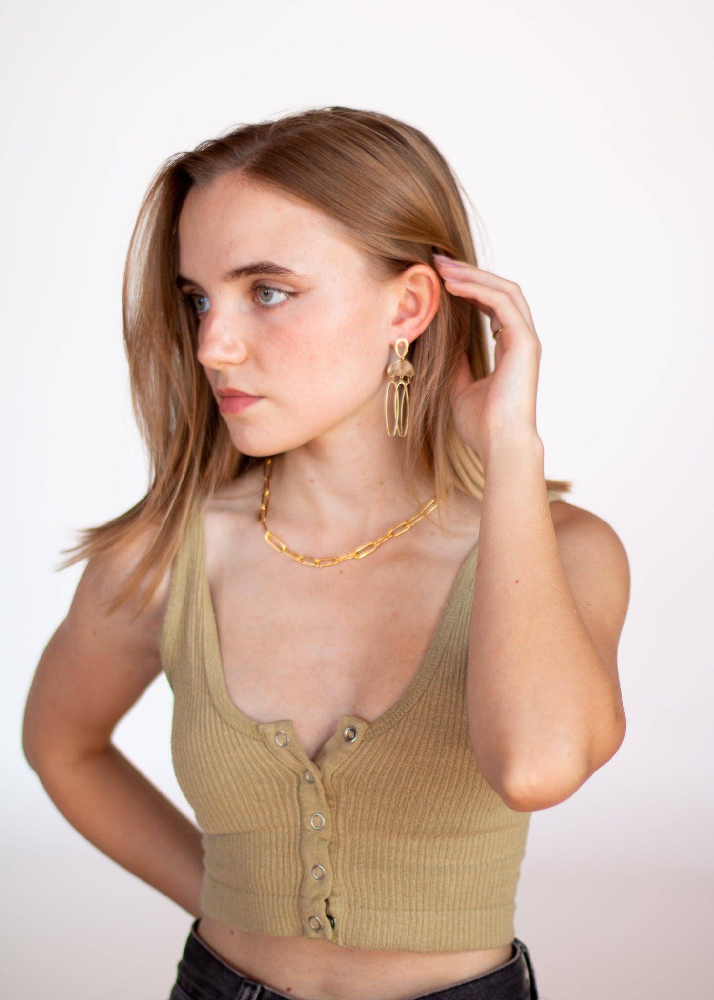 Abstract Earrings - offe market