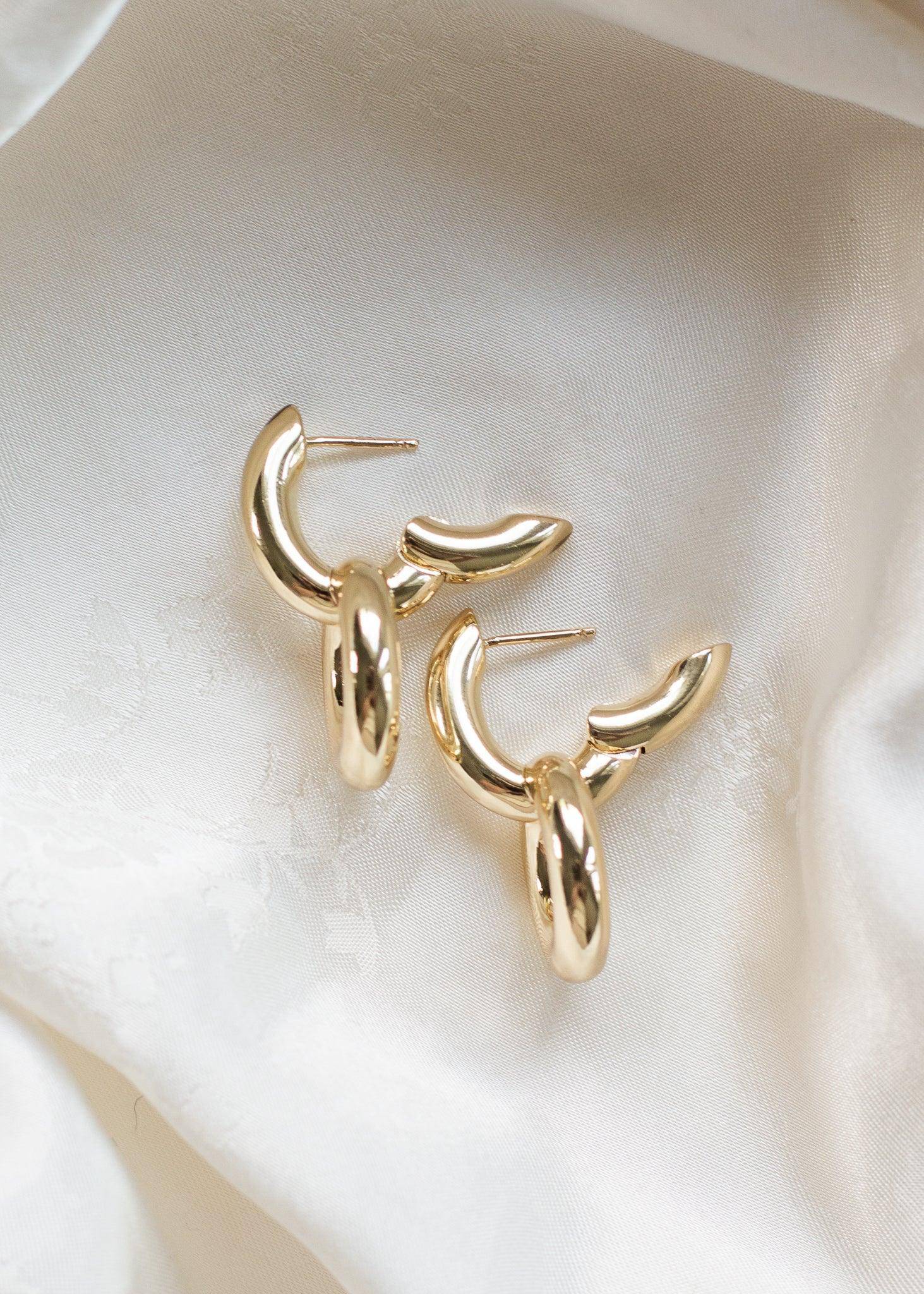 Chain Drop Earrings - offe market