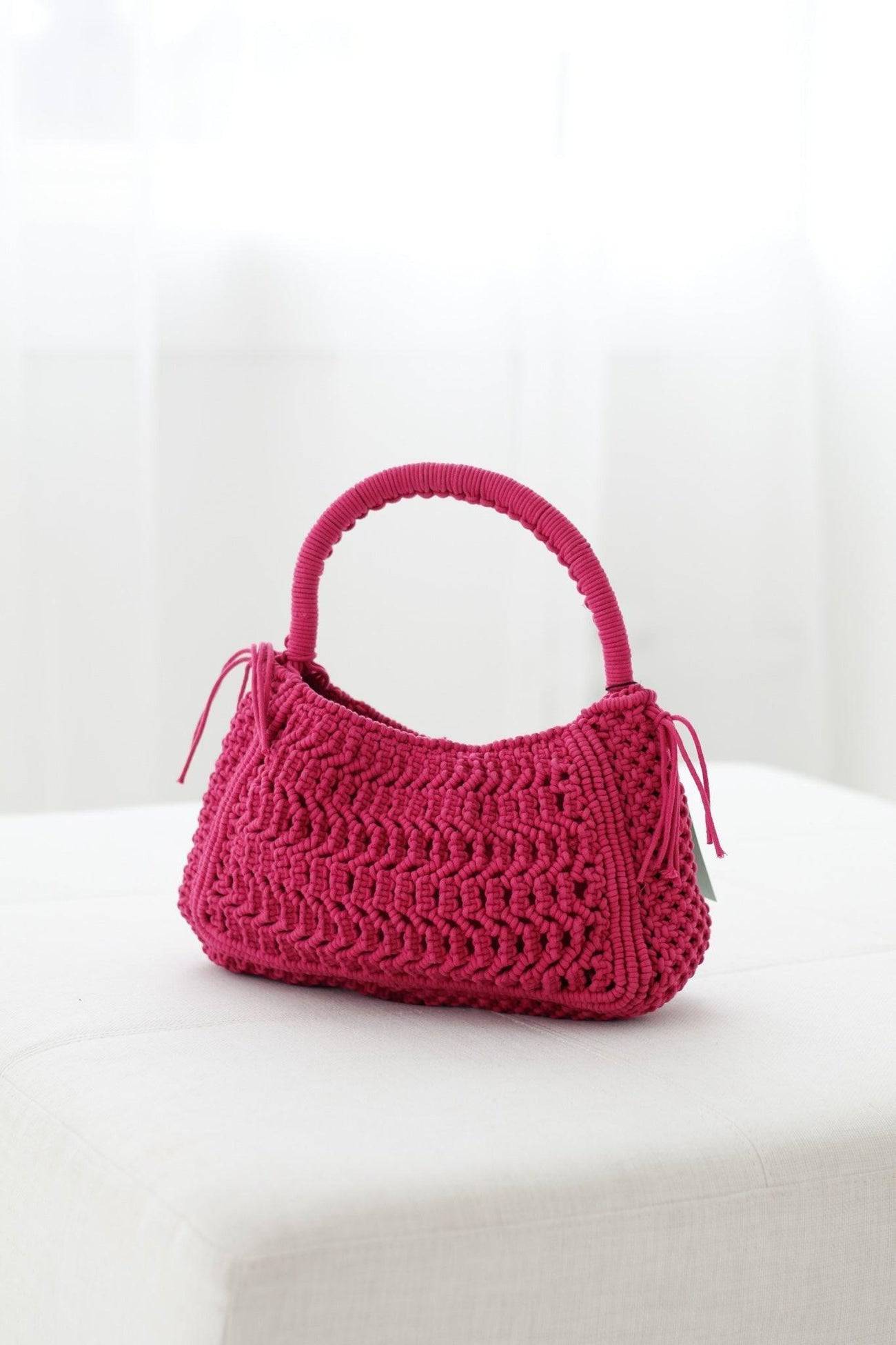 Olympic Net Handbag - Purple Match - offe market
