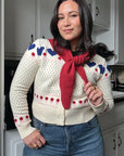 Callahan Knitwear - Victoria Cardigan - Creme -