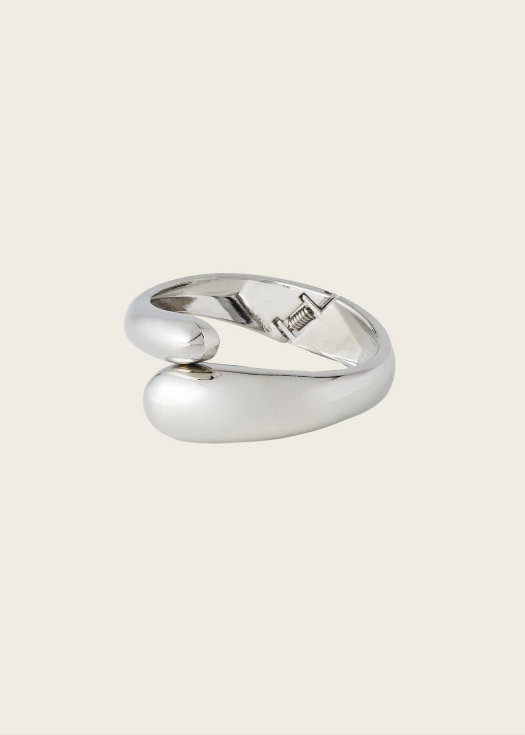 Aiori - Intertwine Bold Bangle - Silver -