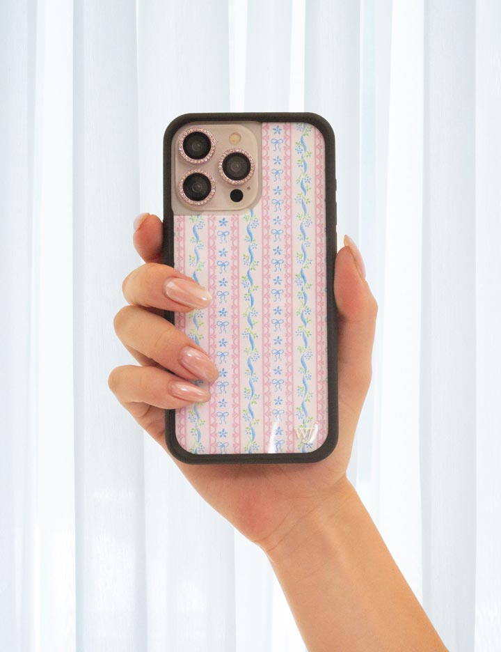 Lifestyle Image 01 Dollhouse iPhone Case with Pink Camera Bling
