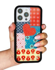 Hand Pic Image 01 Flower Patch iPhone Case