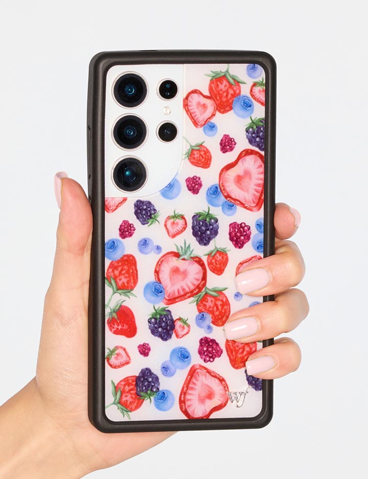 Hand Pic Image 01 Fruit Tart Samsung Galaxy Case