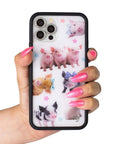 Hand Pic Image 01 Little Piggies iPhone Case