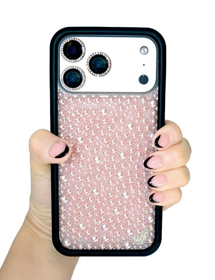 Hand Pic Image 01 Pearl Pink iPhone Case