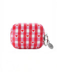 Wildflower - Red Gingham Hearts AirPods -