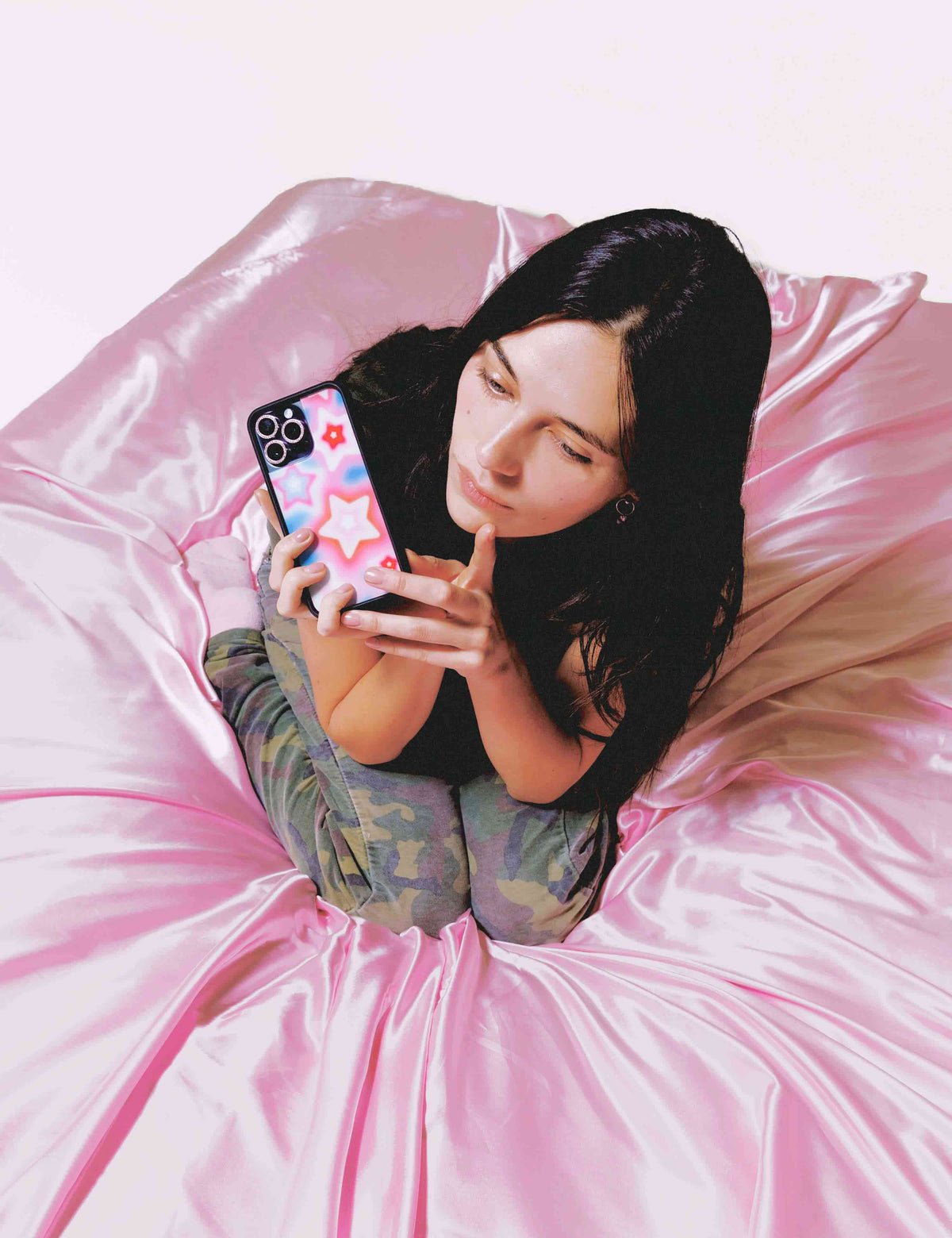 Wildflower - Dream Star - Blue iPhone Case -