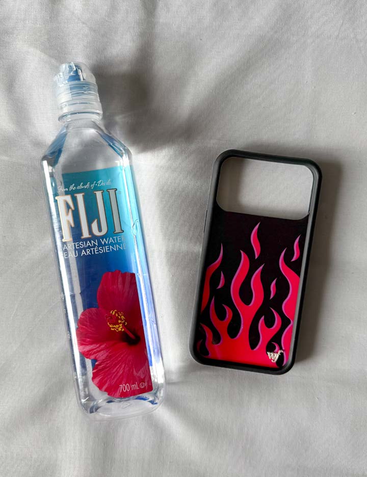 Lifestyle Image 02 Red Flames iPhone Case