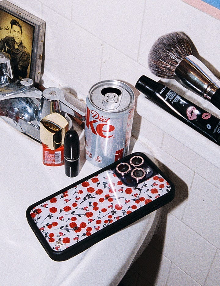 Lifestyle Image 02 Red Roses iPhone Case
