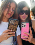 Supporting Image 03 Pink Polka Dot iPhone Case