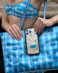 Wildflower - Sandy Liang Bunny Gift Wrap iPhone Case -