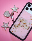 Lifestyle Image 03 Rhinestone Heart Charm White