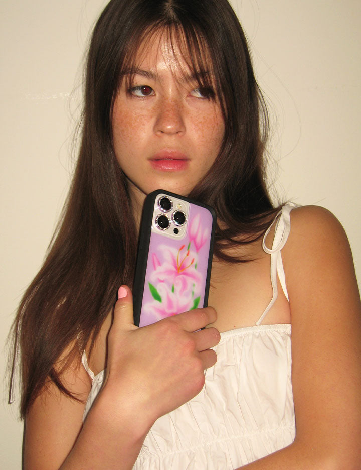 Lifestyle Image 03 Sweet Lily iPhone Case