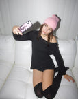 Supporting Image 05 Flames Pink and Black iPhone Case