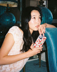 Supporting Image 05 Raspberry Polka Dot iPhone Case