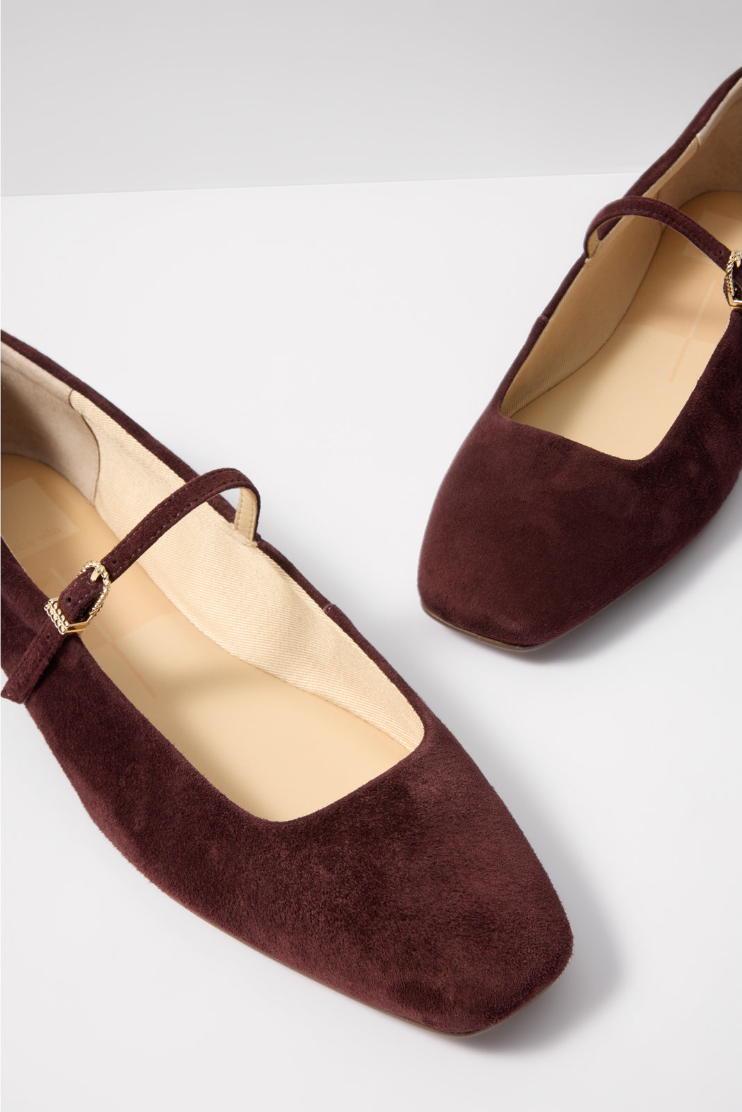 Dolce Vita - Reyes Flat - Mulberry Suede -