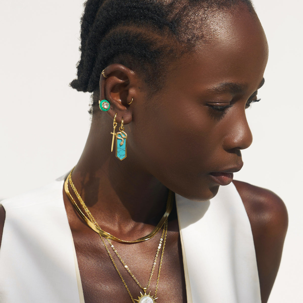 Celeste Starre - Turquoise Delight Earrings -