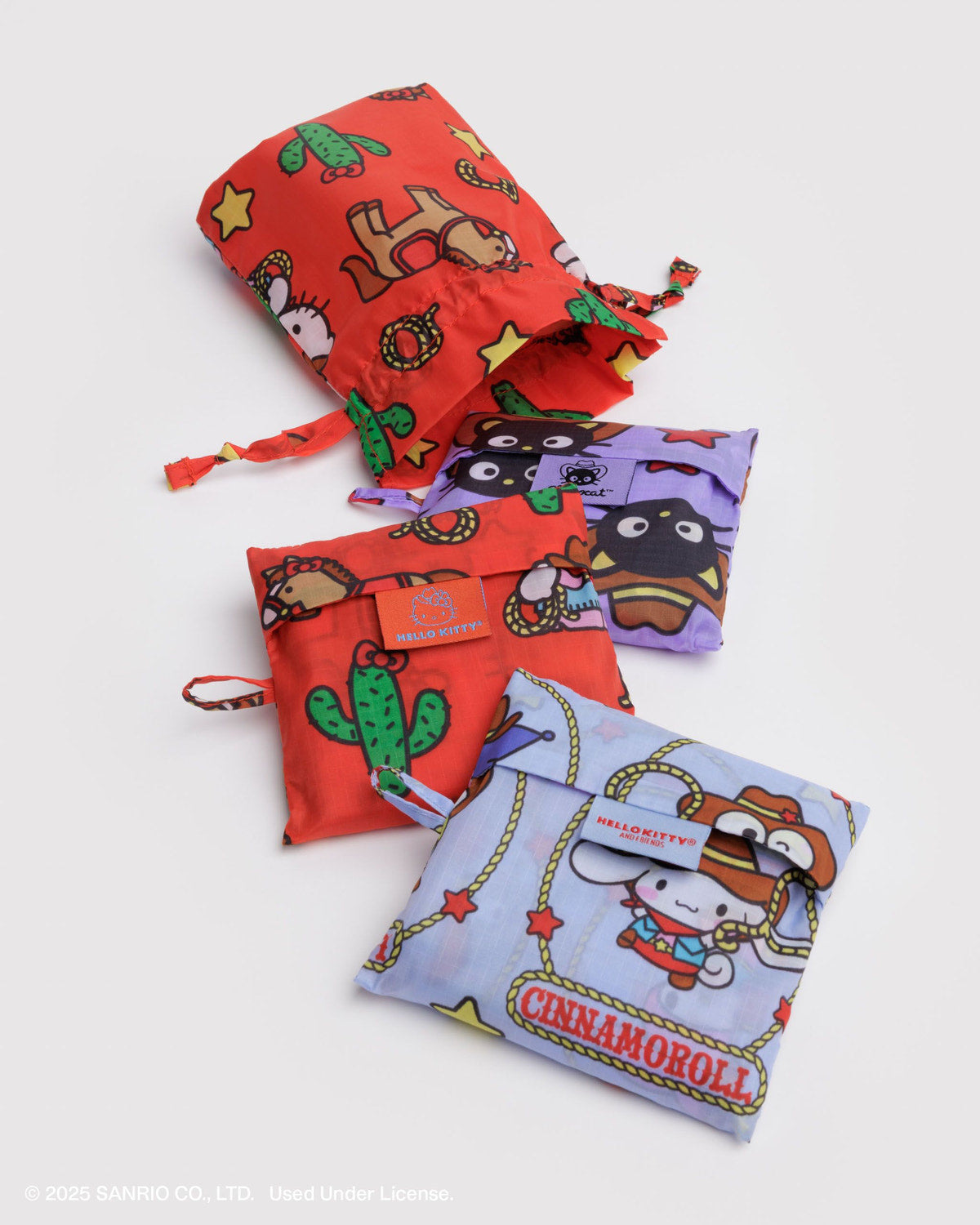 Baggu - Standard Baggu Set of 3 - Hello Kitty & Friends Western -