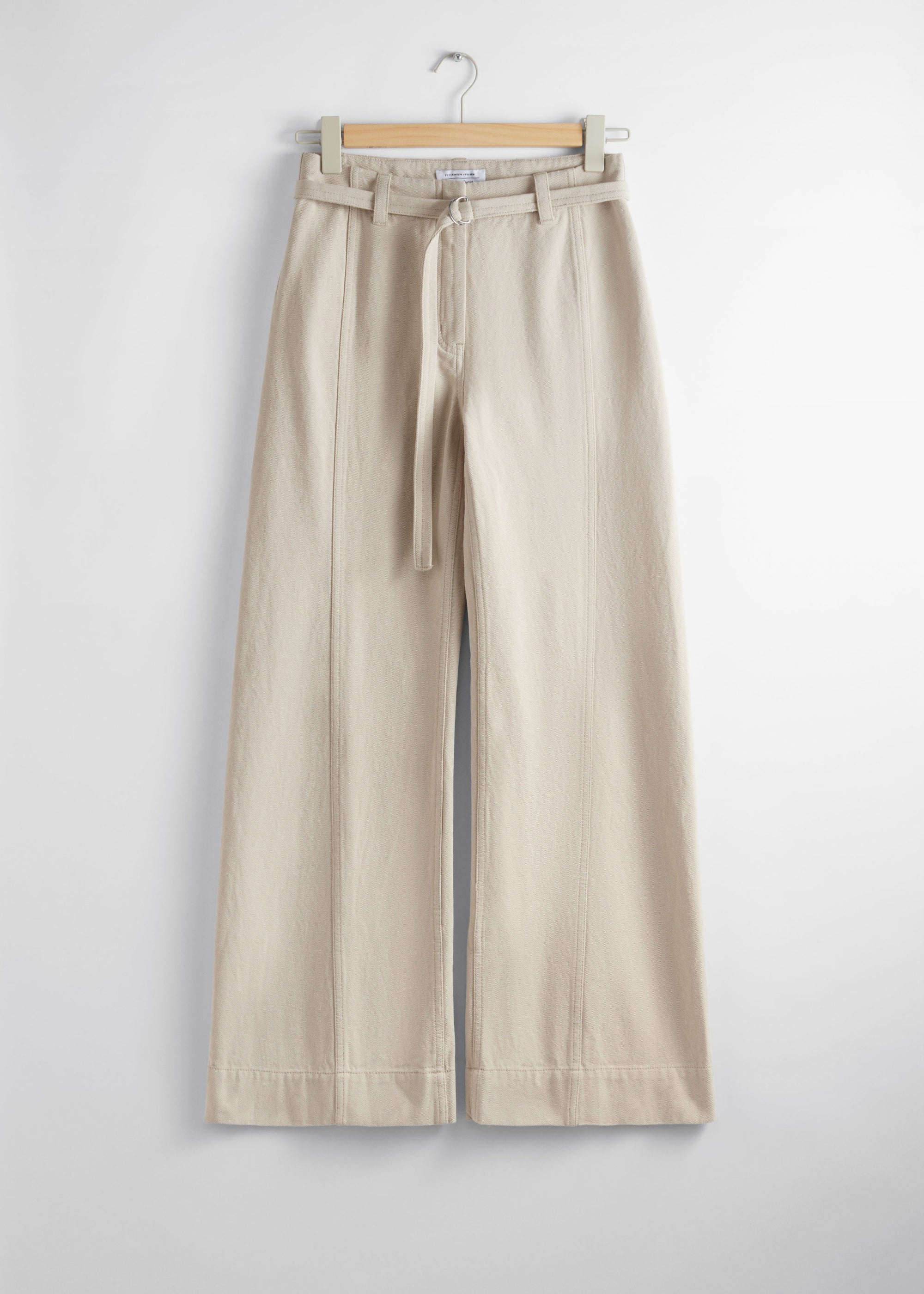 & Other Stories - Essential Dilem Trousers - Beige -