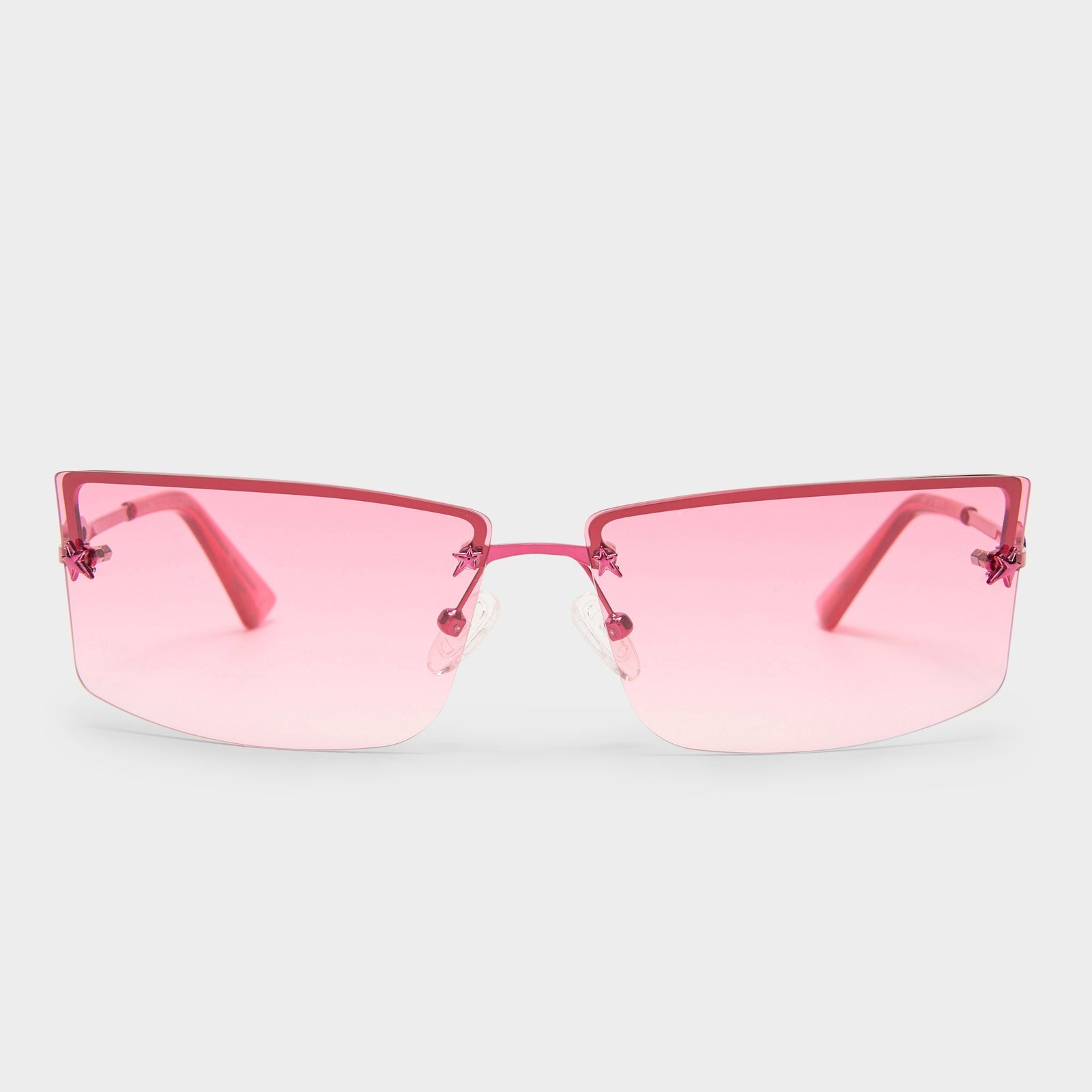 Le Specs - Alien Sunglasses - Pink Chrome -