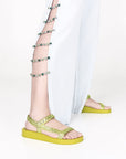 Melissa - Lust - Green/Metallic Green -