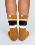 Tailored Union - Flour Plush Teddy Ankle Socks - Caramel -