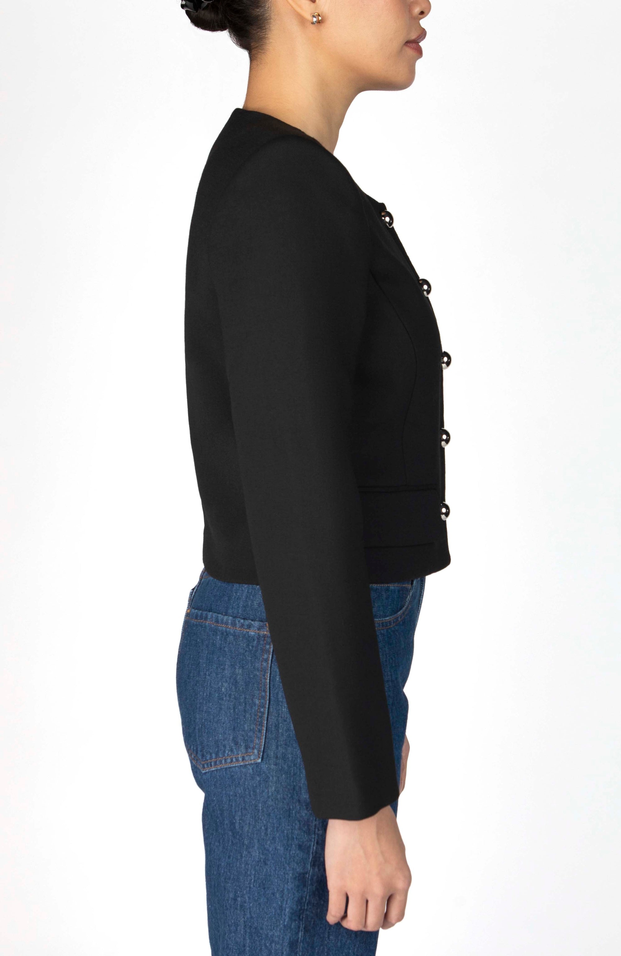 Nelle Atelier - The Gad Petite Lady Jacket - Onyx -