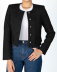 Nelle Atelier - The Gad Petite Lady Jacket - Onyx -