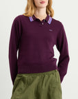 Obey - Goalie Polo Sweater - Beet -
