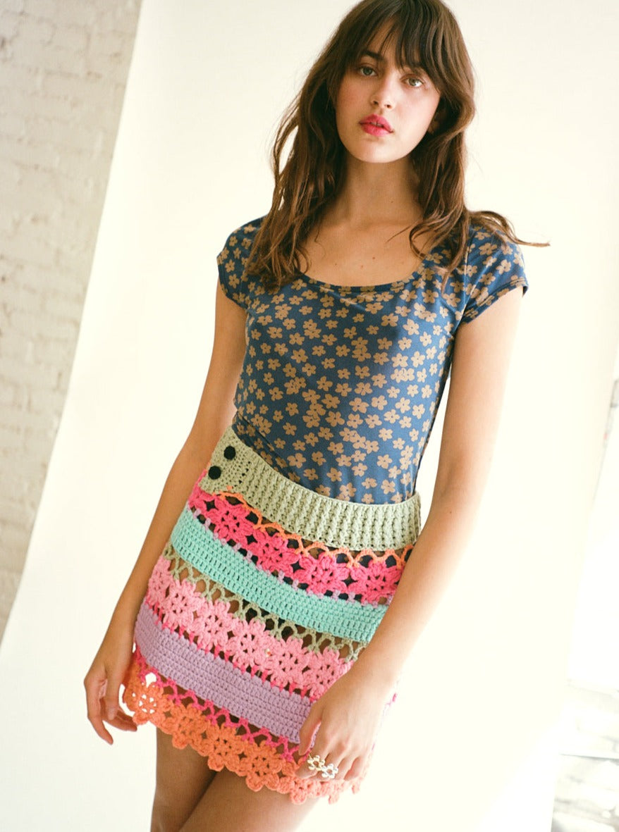 Lisa Says Gah - Yola Bodysuit - Navy/Camel -