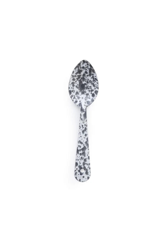 Crow Canyon Home - Splatter Medium Spoon - Grey -