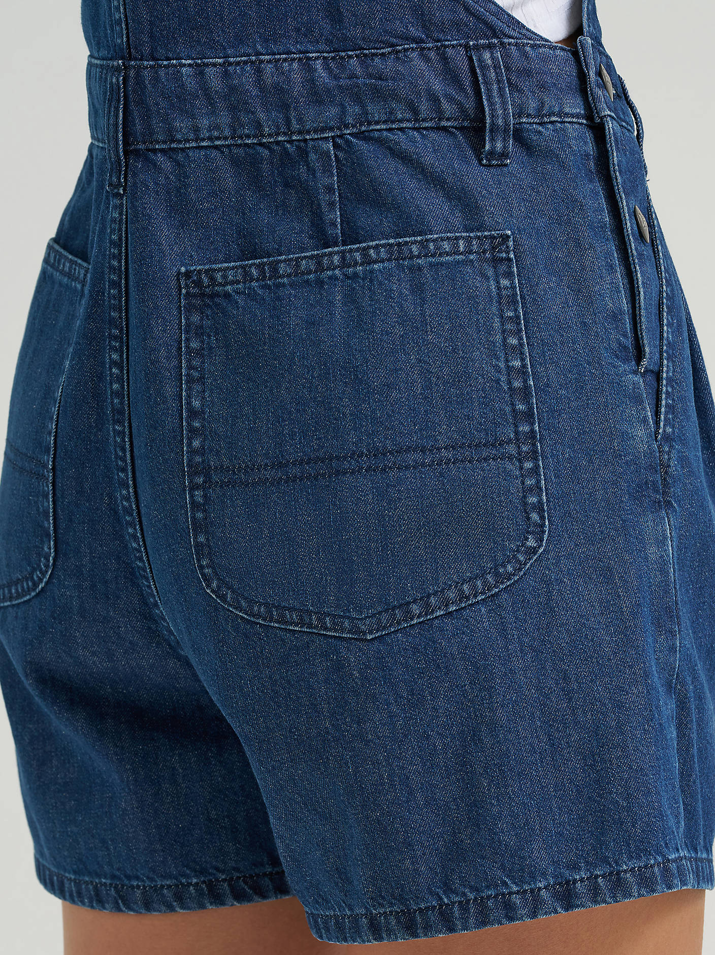 Lee - Denim Romper - Mid Pacific -
