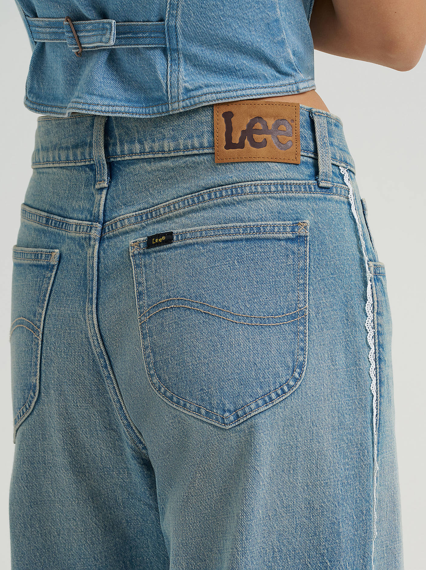 Lee - Low Slung Slouch Baggy Jean - Forever Light -