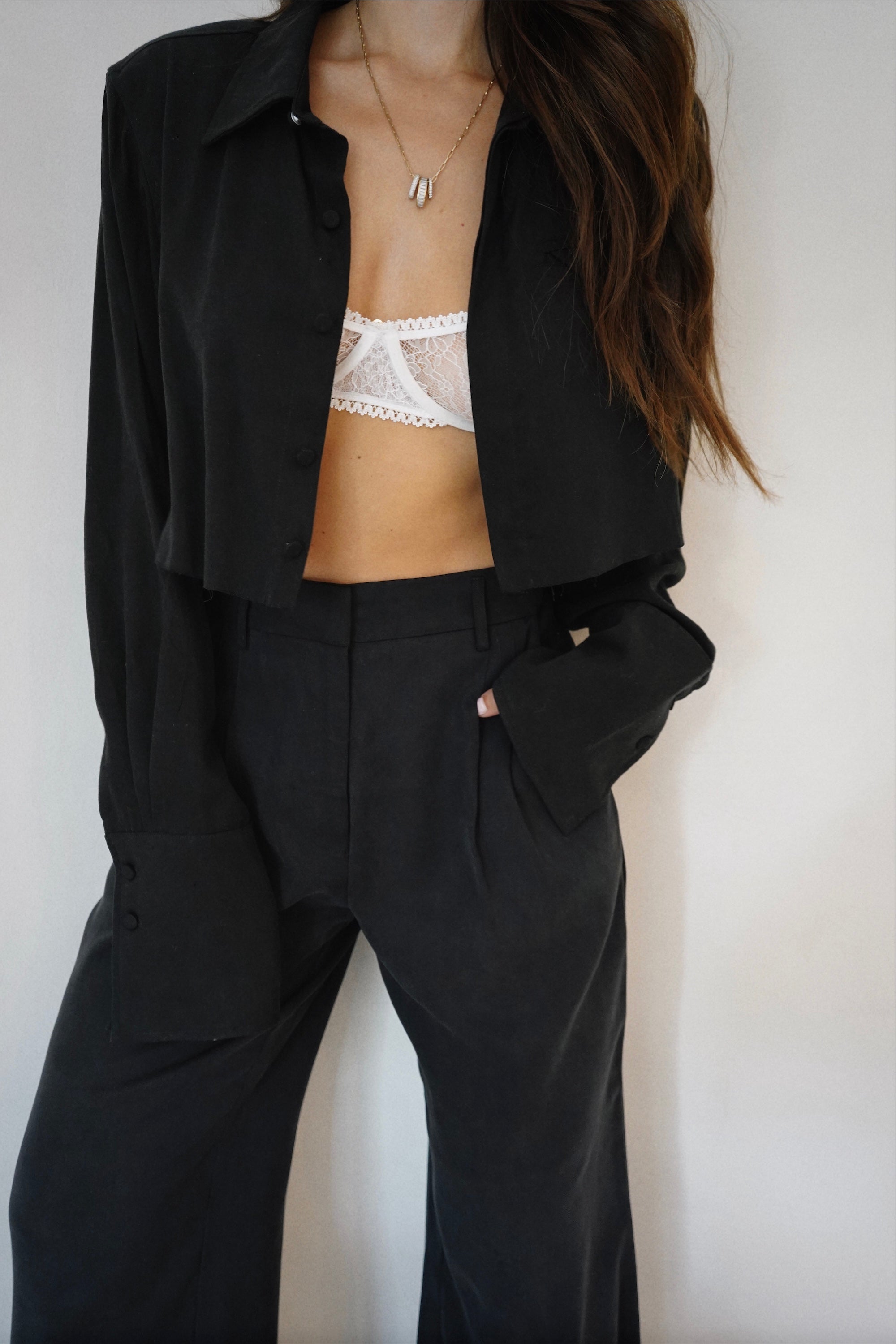 Gergana Ivanova - Alexandra Pants Tencel Black -