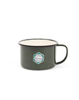 Crow Canyon Home - Camp Wandawega x CCH Soup Mug - Forest Green & Cream -