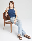 Richer Poorer - Vintage Rib Tank - Moonlit Ocean - MOONLIT OCEAN