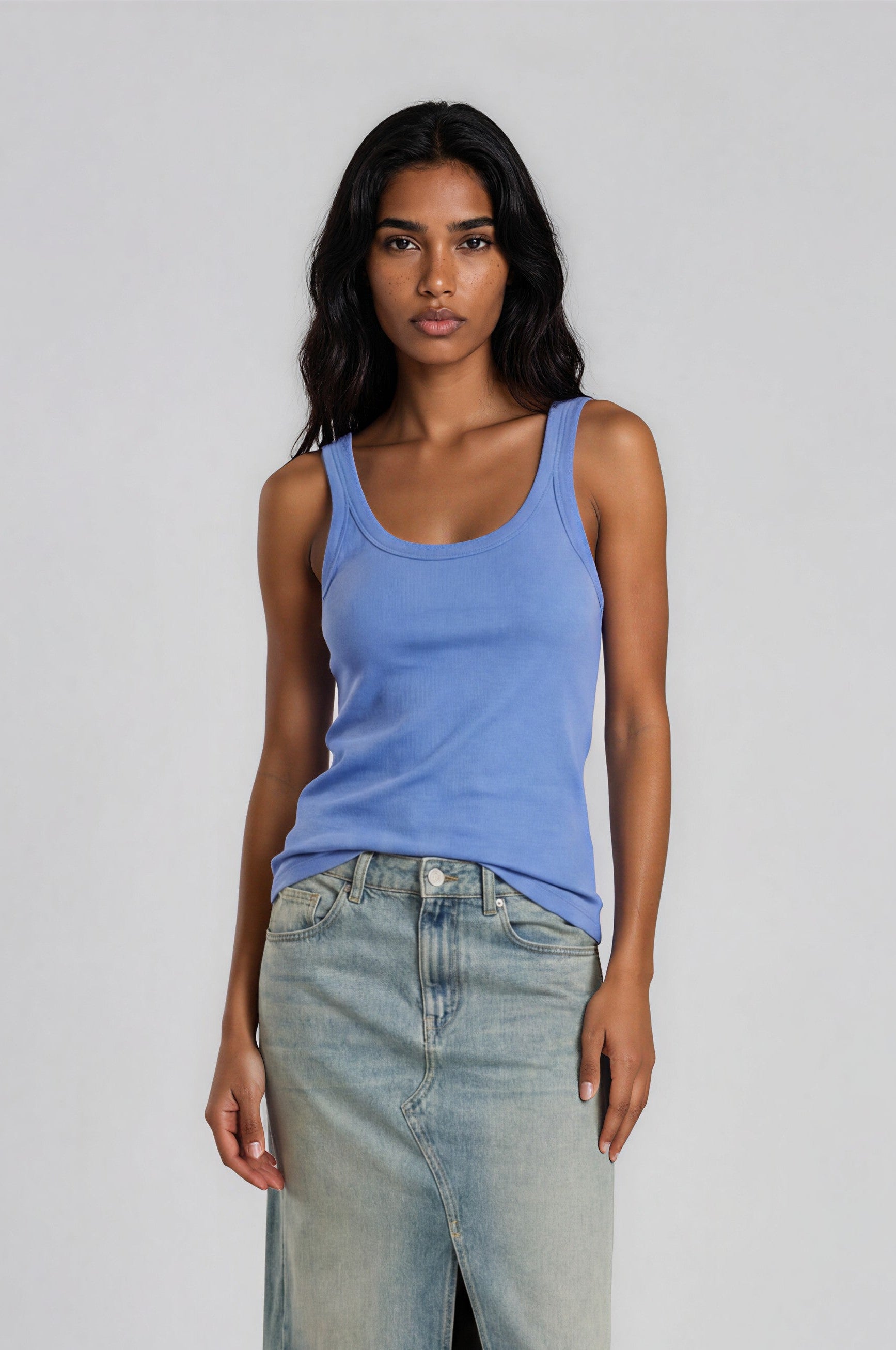 & Other Stories - Sonia Tank Top - Blue -