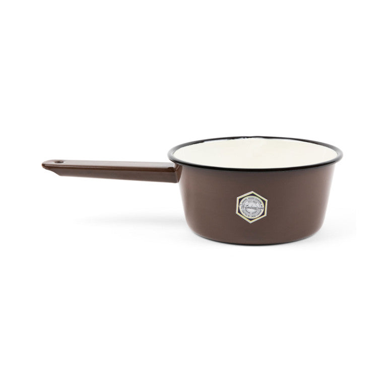Crow Canyon Home - Camp Wandawega x CCH Sauce Pot - Brown &amp; Cream -