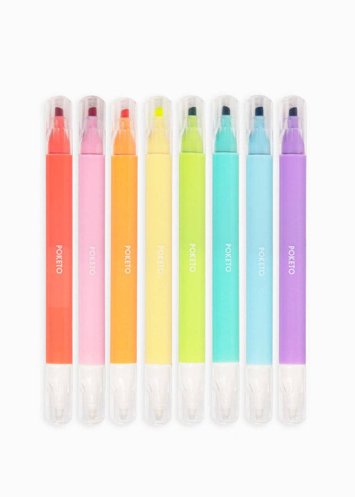 Poketo - Aurora Erasable Markers Set -