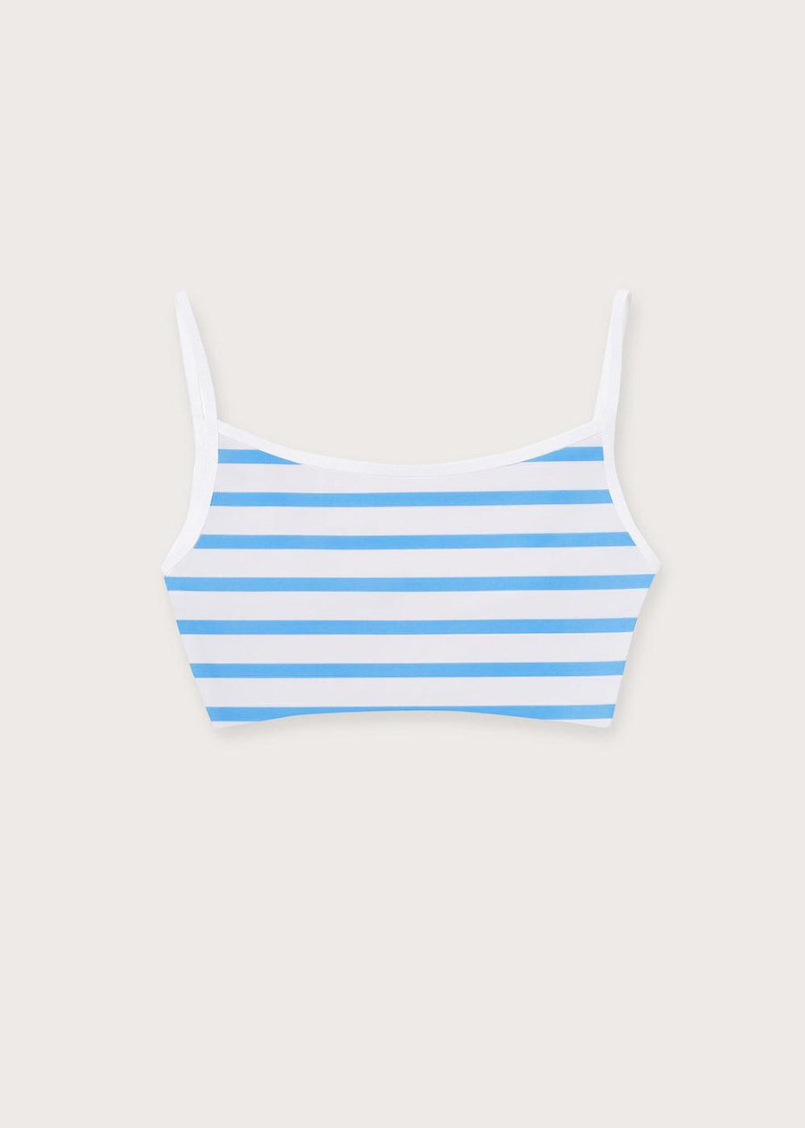 Seattle Swim Top - Ocean Stripe - offe market