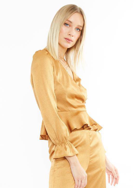 Laura Top - Copper - offe market