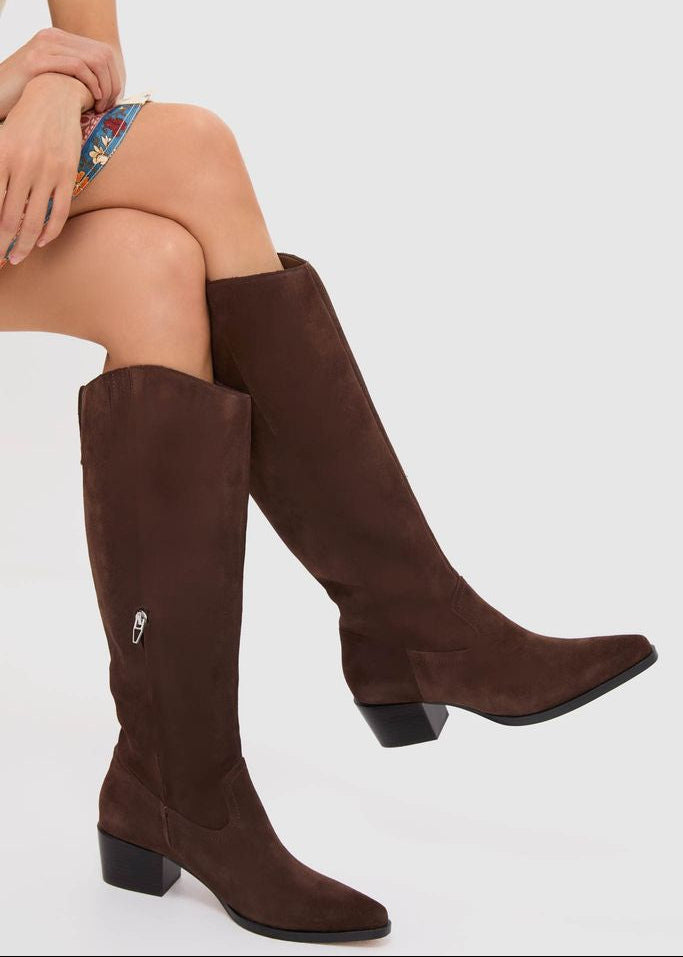 Dolce Vita - Virona H2O Boots - Brown Suede -