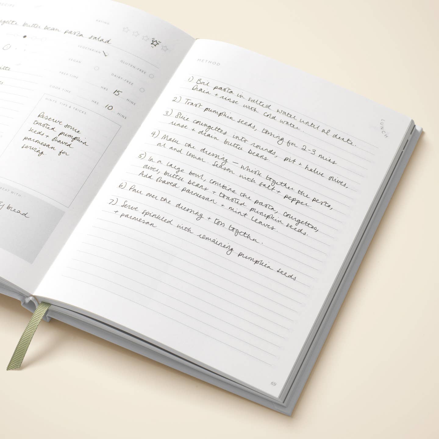 Papier - Mushroom Recipe Journal -