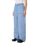 Obey - Leah III Baggy Denim - Cirrus Wash -