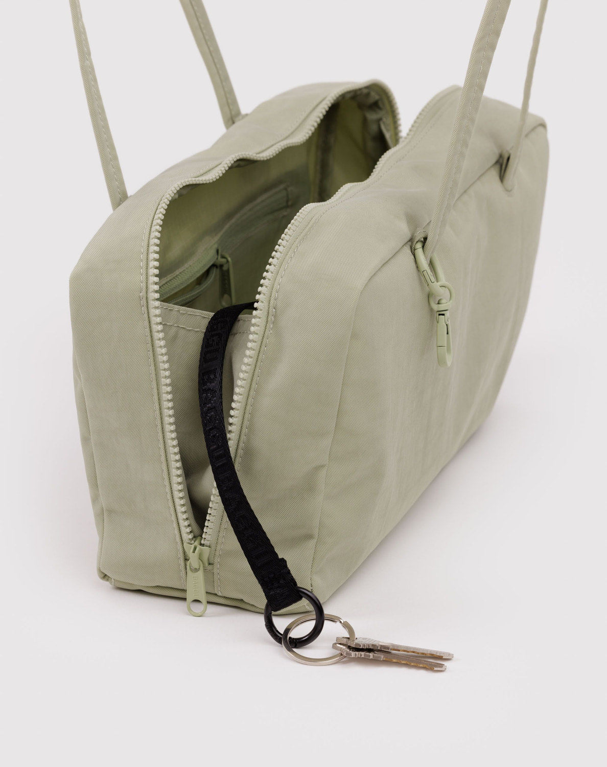 Baggu - Nylon Bowler Bag - Celadon -