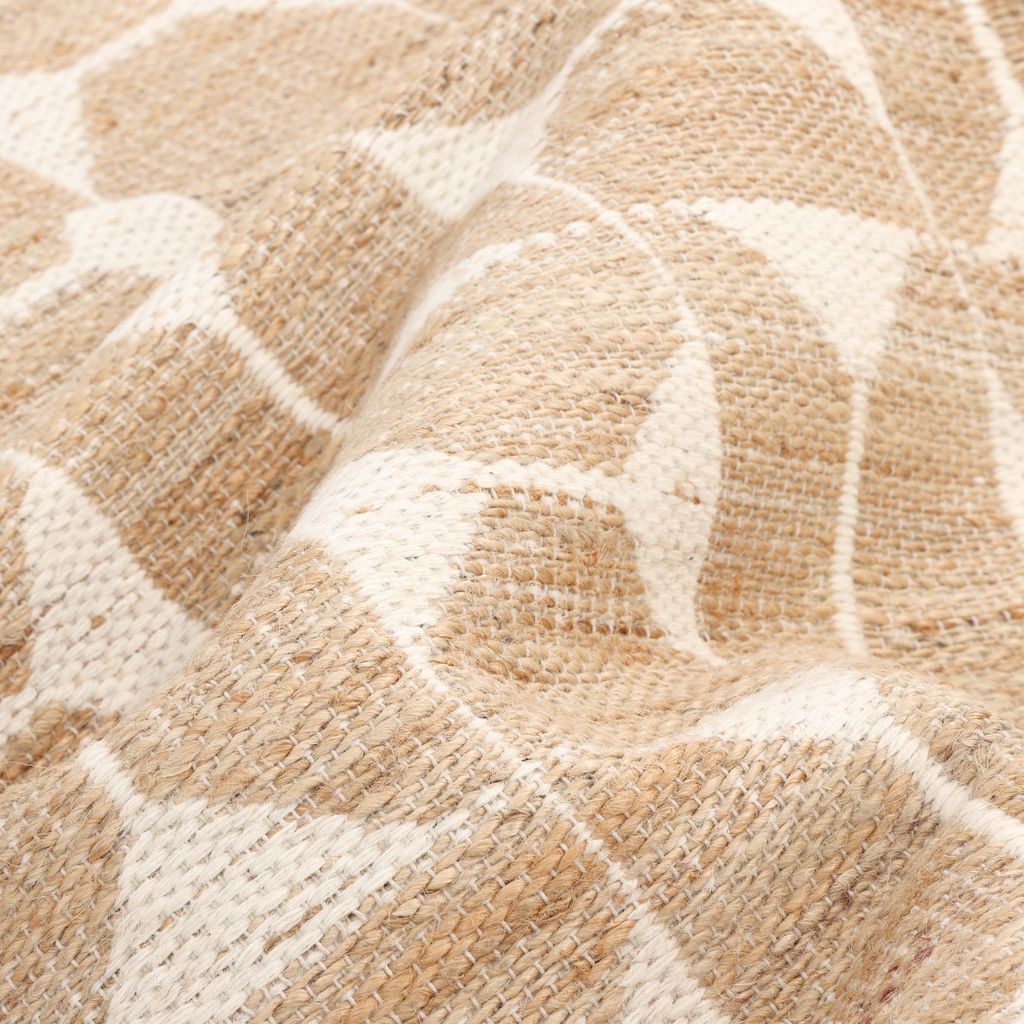 Solo Rugs - Elle Hand Woven Contemporary Transitional Jute Runner -