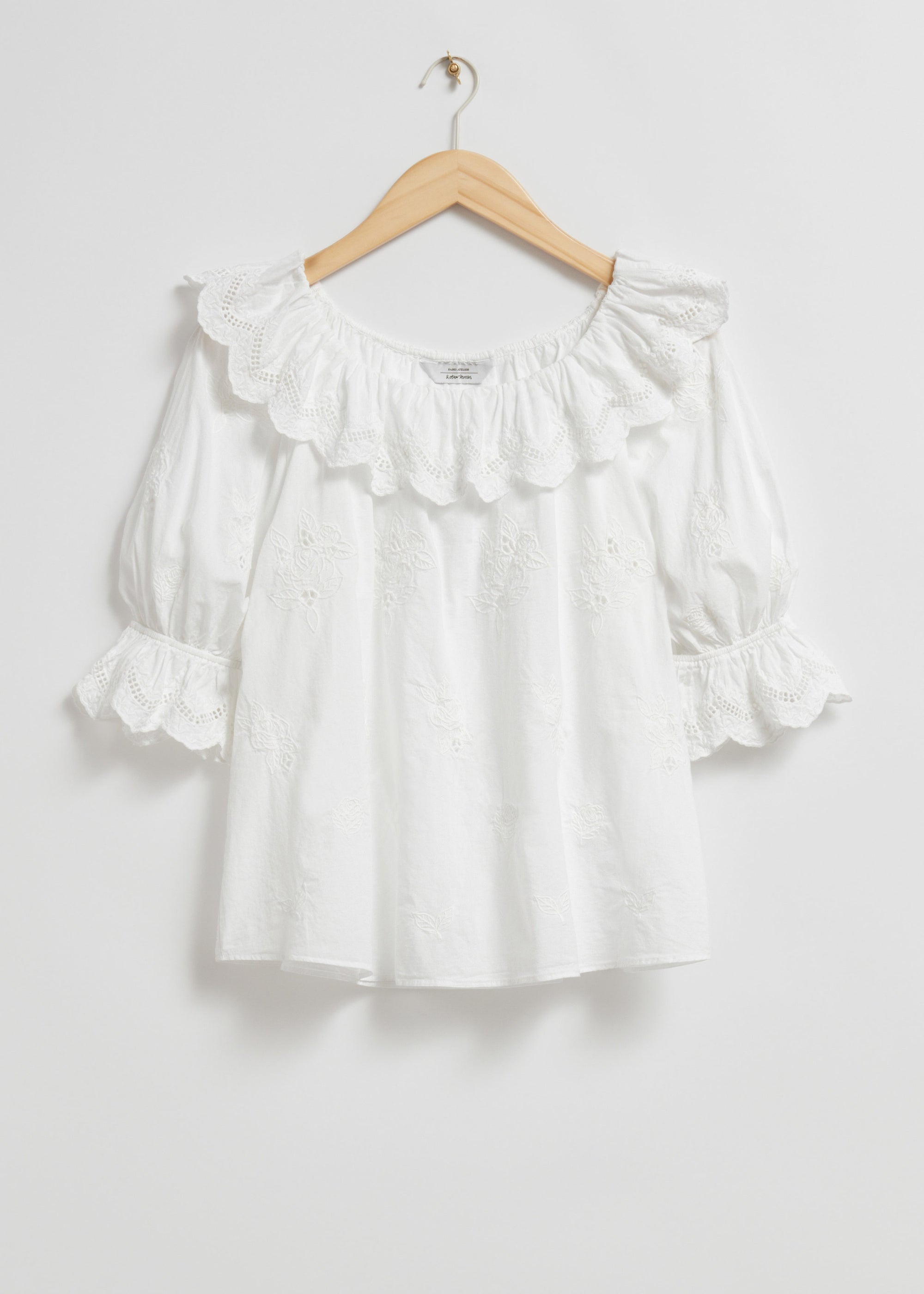 & Other Stories - Lolly Blouse - White -