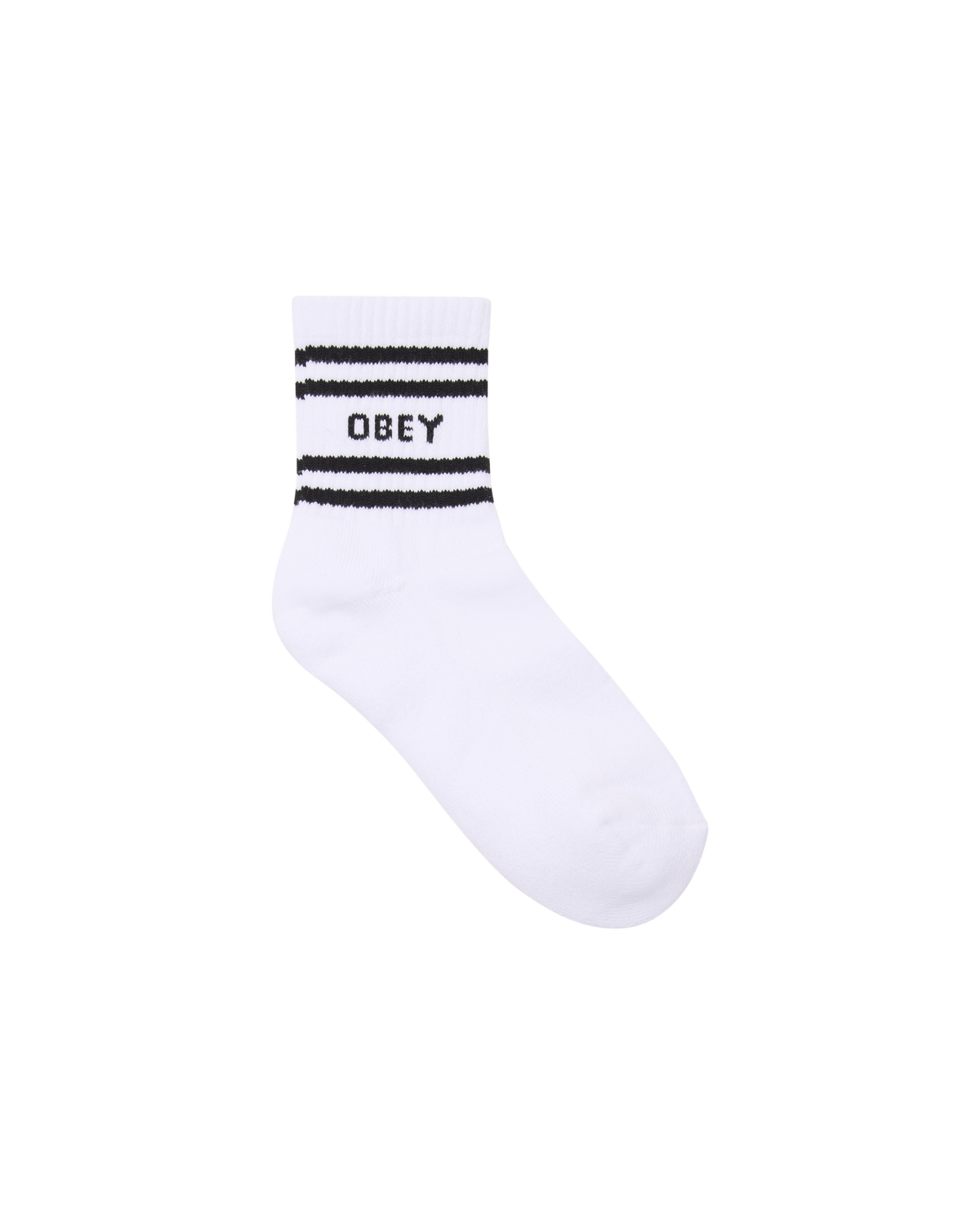 Obey - Coop Socks - White / Black -
